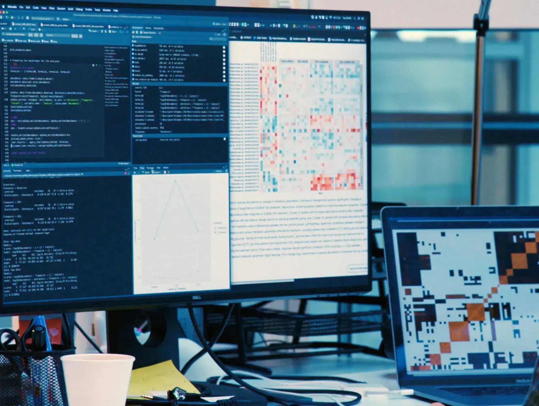 Laboratory data on monitors