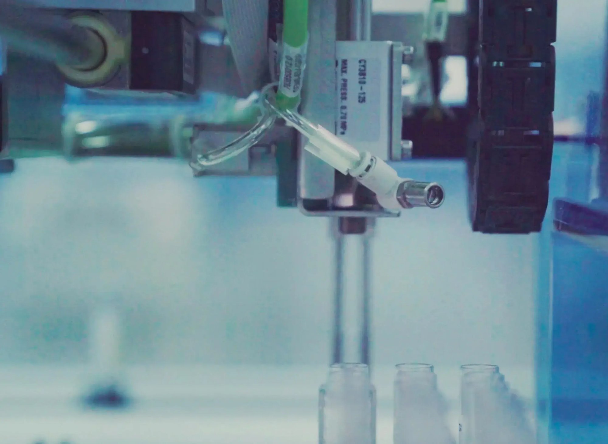 Samples in a laboratory environment