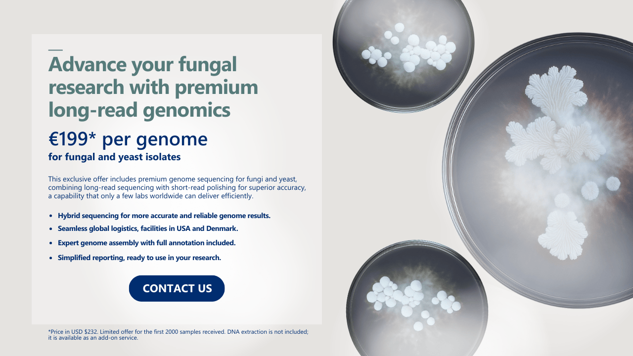 Genome seq offer