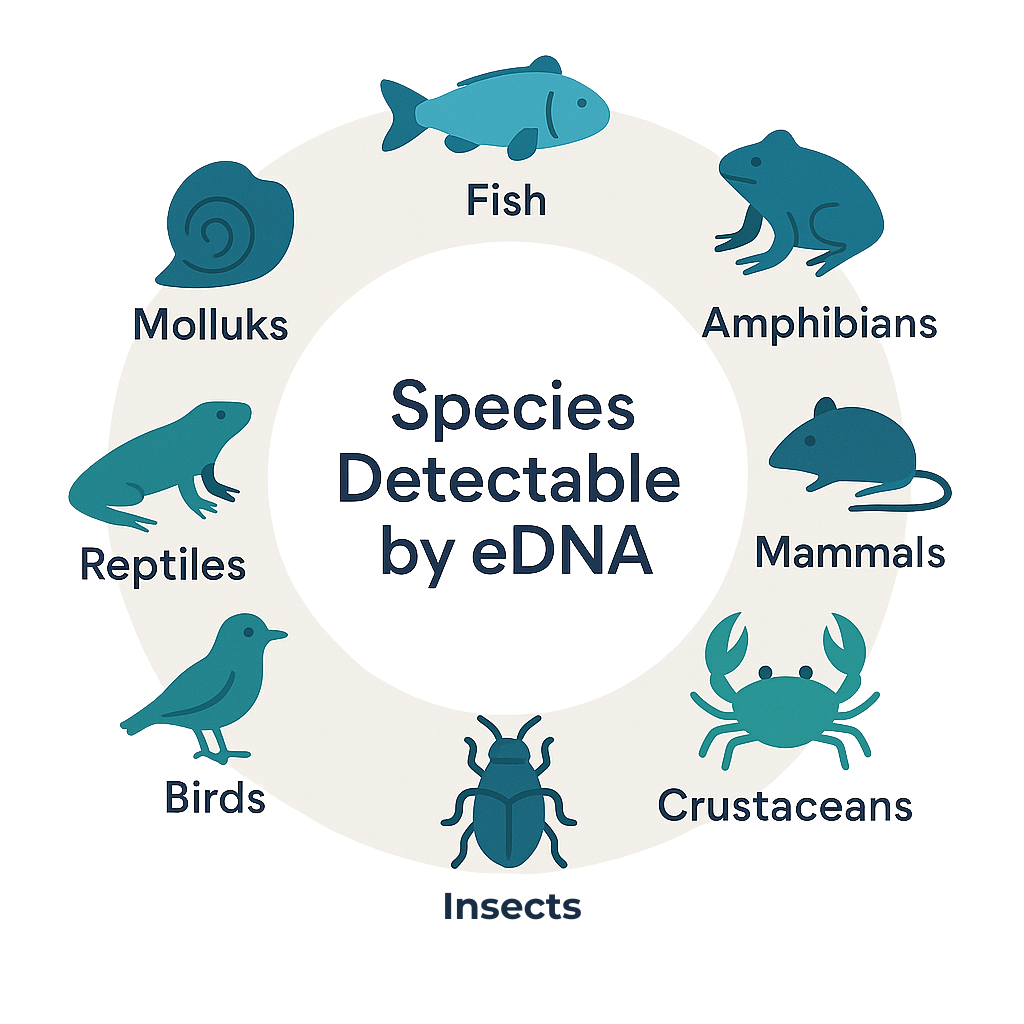 eDNA species groups